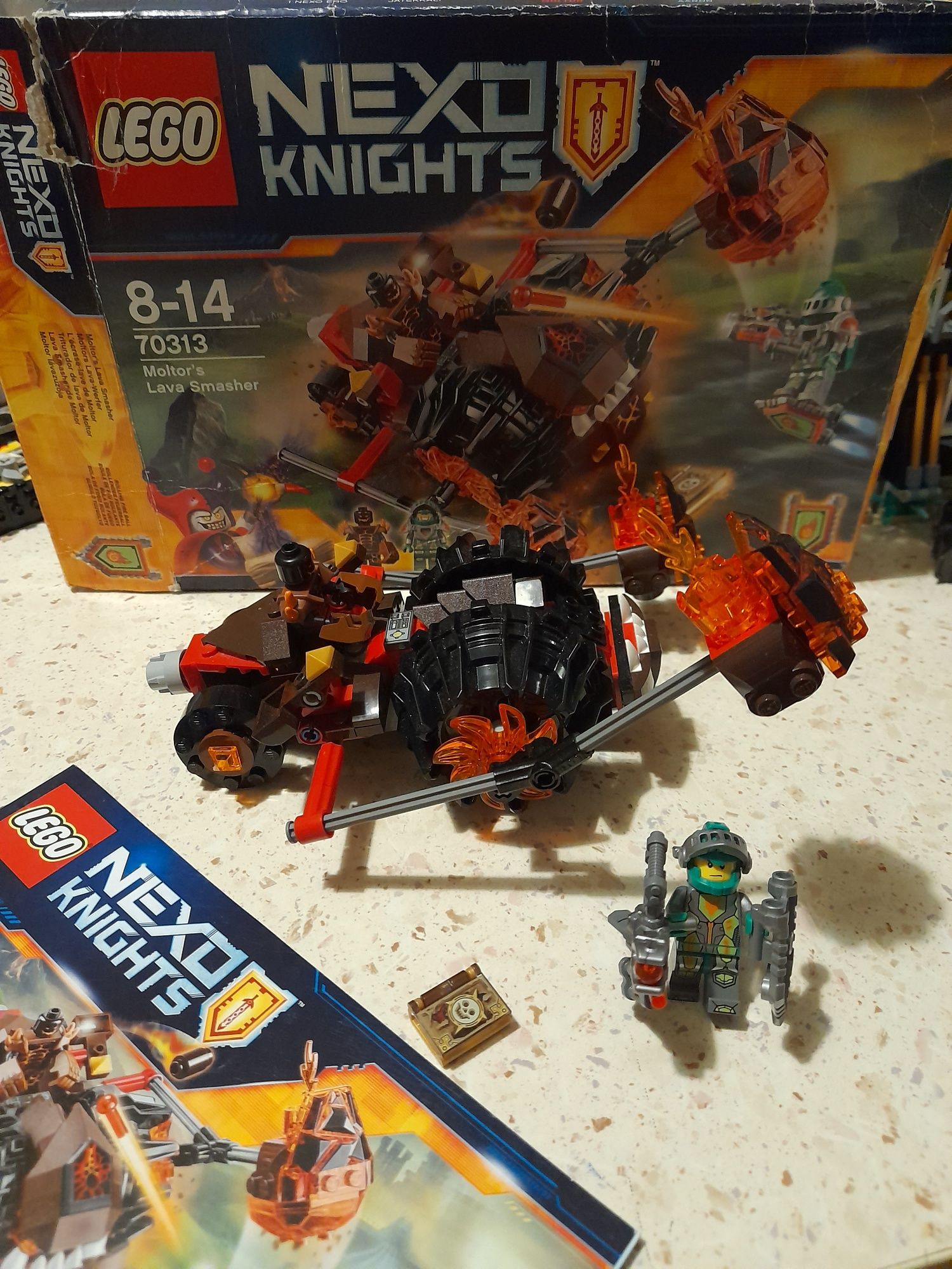 Lego Nexo Knights 70313 ZESTAW KOMPLETNY