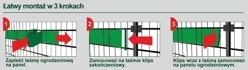 Taśma Ogrodzeniowa Select Polipropylen Osłona Na Panele 19 cm x 26 m
