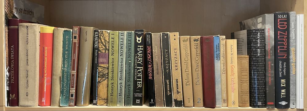 Literatura, Harry Potter, Led Zeppelin