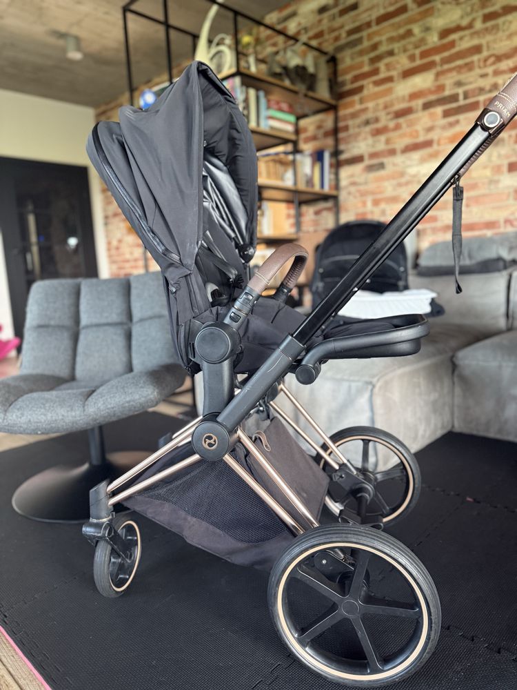 Cybex Priam 4.0 deep black 3w1