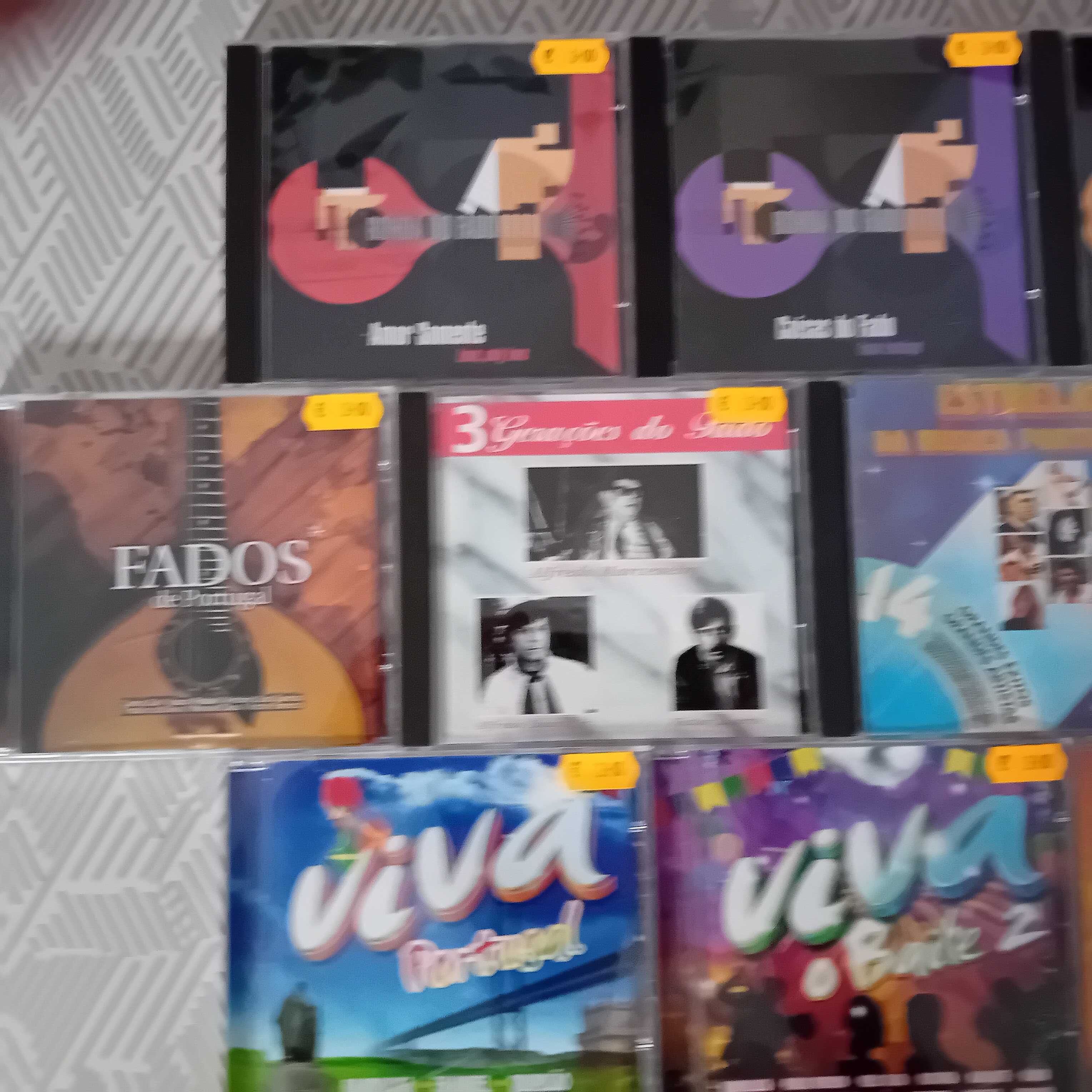 Música em Cd Colectâneas de Fado e Bailes Populares.