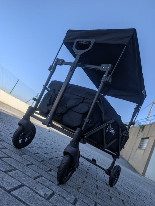 Carro de mão Sekey, dobrável, com capota removível