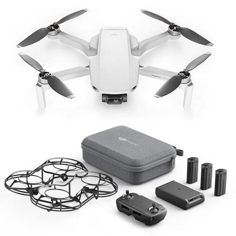 Drone Dji Mini - Combo c/ 4 baterias 30min