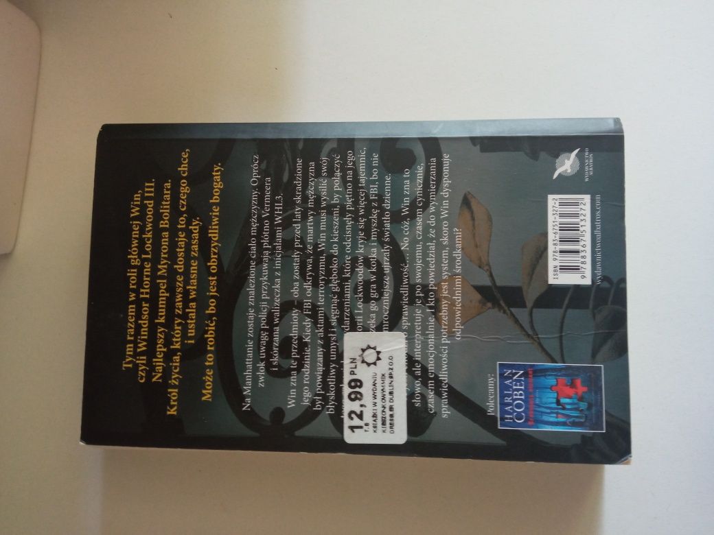 Zestaw 3 książki kryminały Przydryga Czarnyj Coben tanio