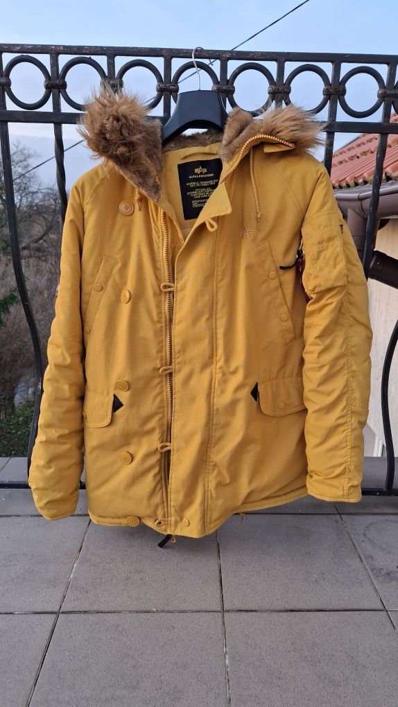 Kurtka zimowa męska Alpha Industries N-3B rozmiar M