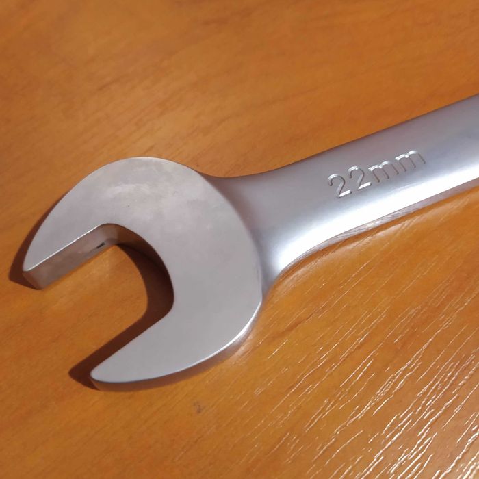 Ключ кований комбінований з тріскачкою UNIOR  (160/2) 22