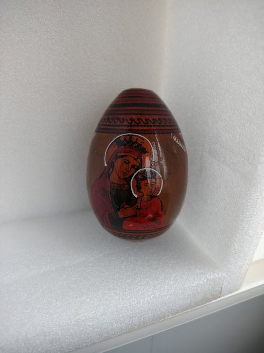 Яйцо дерево ручная роспись