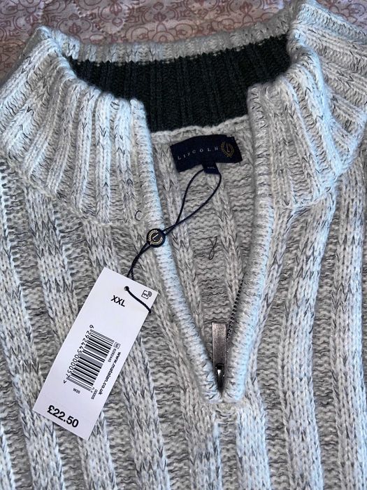 НОВИЙ Светр чоловічий фірми Lincoln ХХL-3XL
