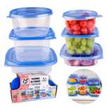 15x pojemniki plastikowe MULTIBOX na żywność (10x 750 ml + 5x 950 ml)