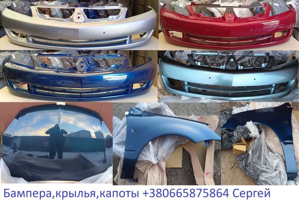 Бампер передний - задний Mitsubishi Lancer IX— окрашенный в цвет авто