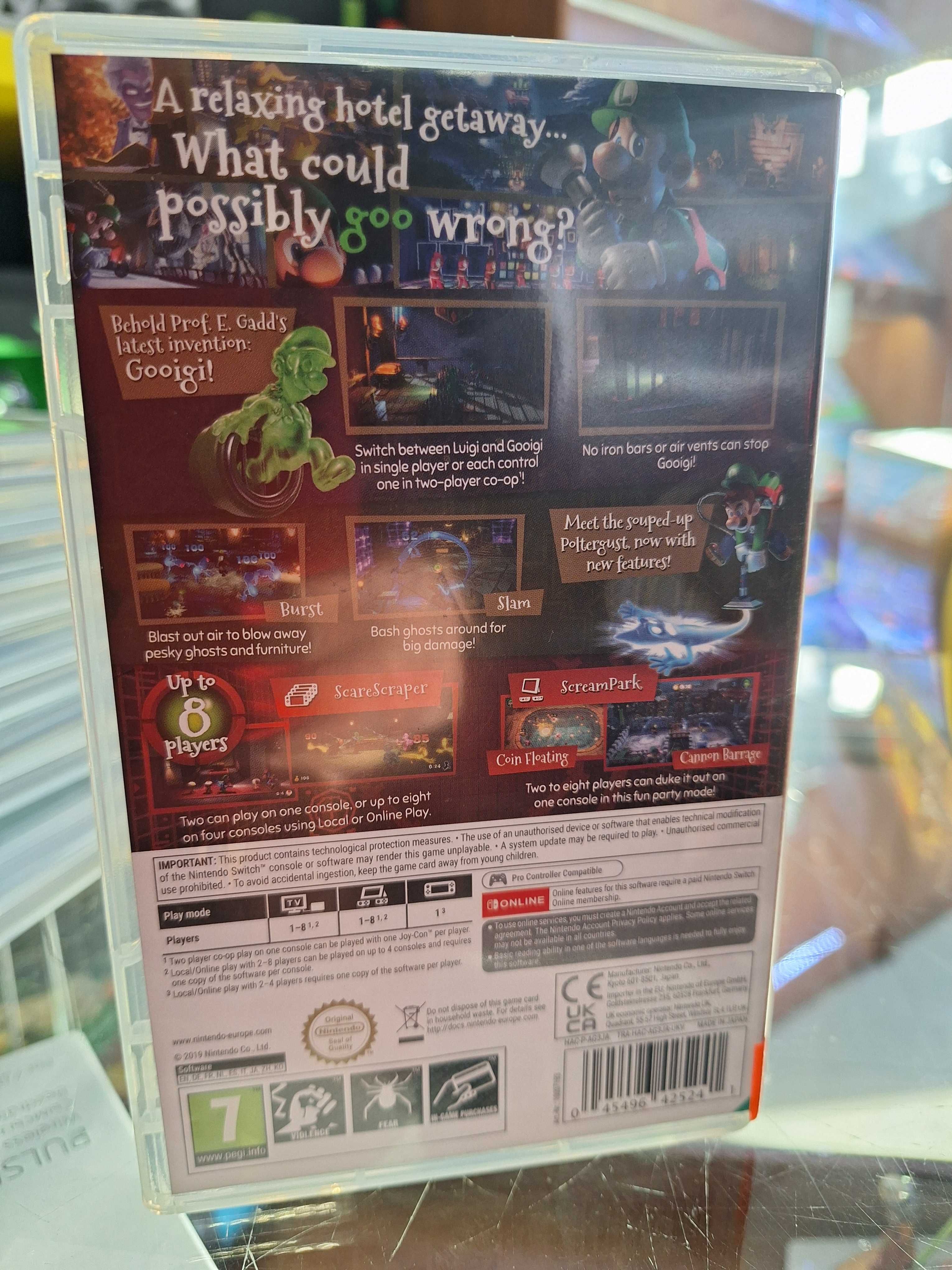 Luigi's Mansion 3 Switch, BDB, CentrumGrania