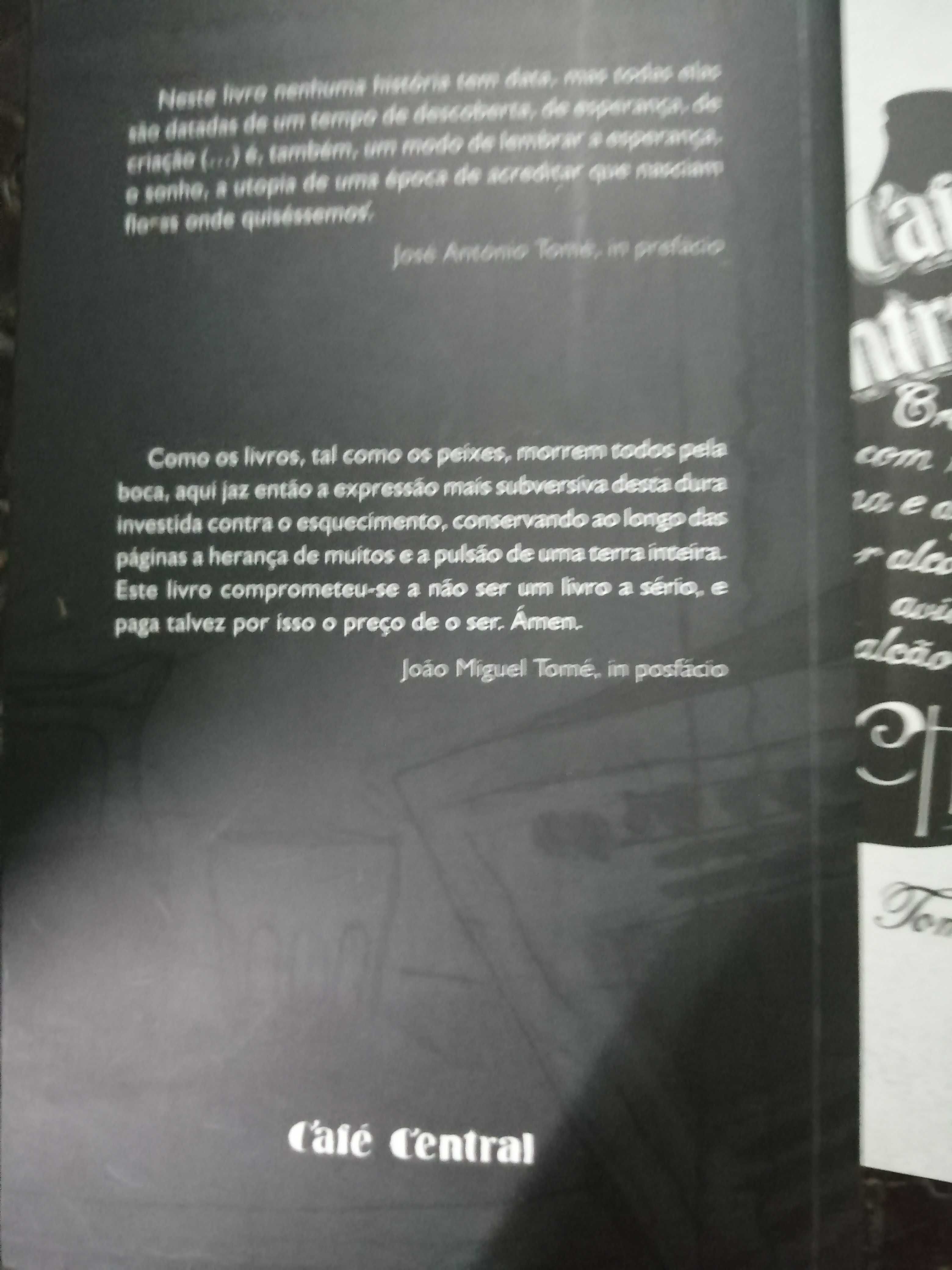 livro , cafe central riachos , carlos tome 2016