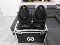 Głowica Hybrydowa Light4Me Venom 250w Zoom zestaw 2 szt z case
