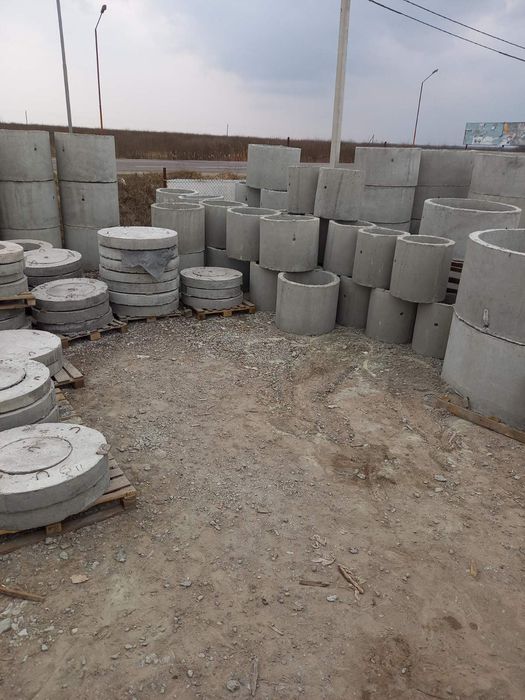 Кільця бетонні залізобетонні