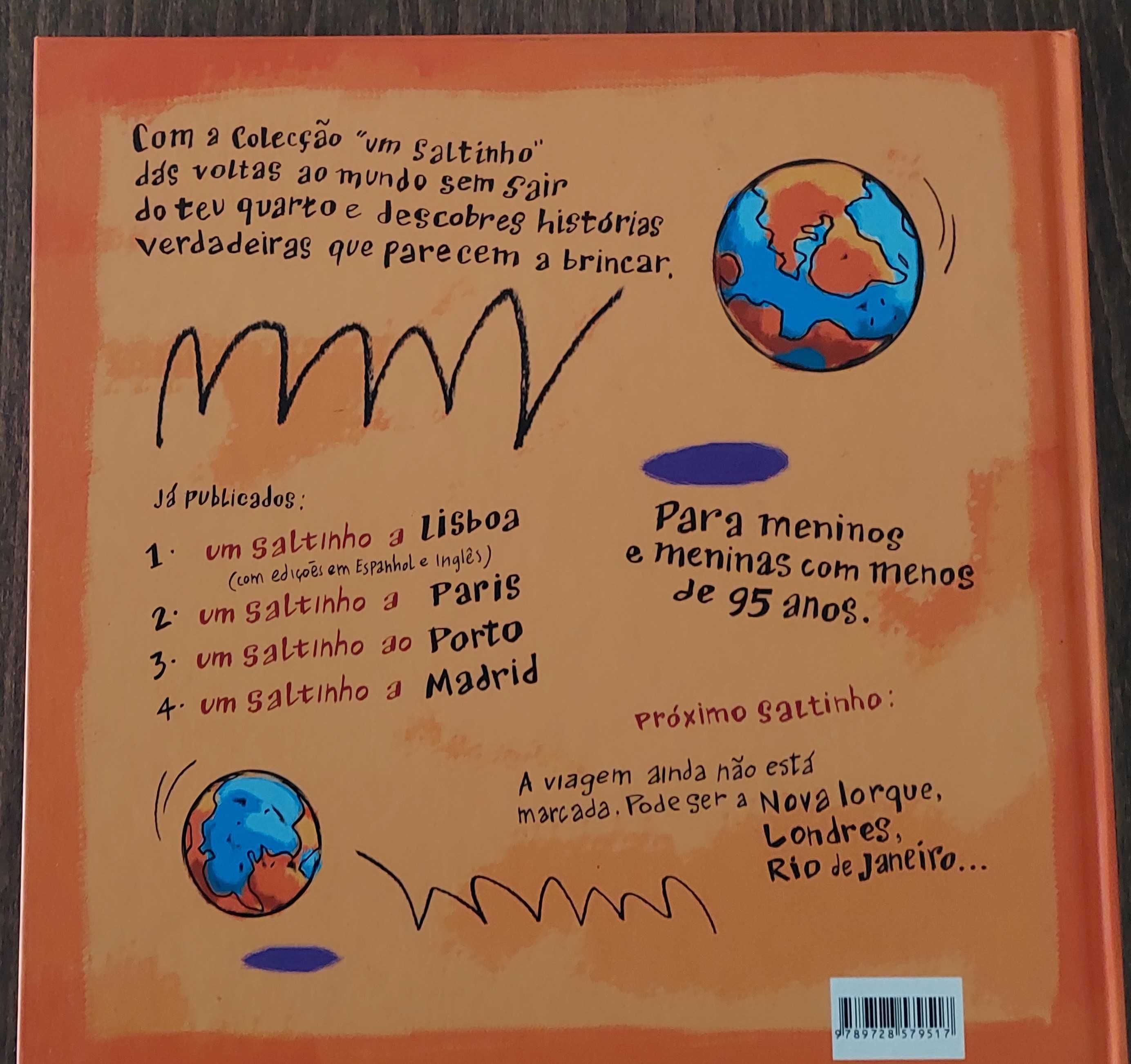 Livro Infantil Um Saltinho a Lisboa