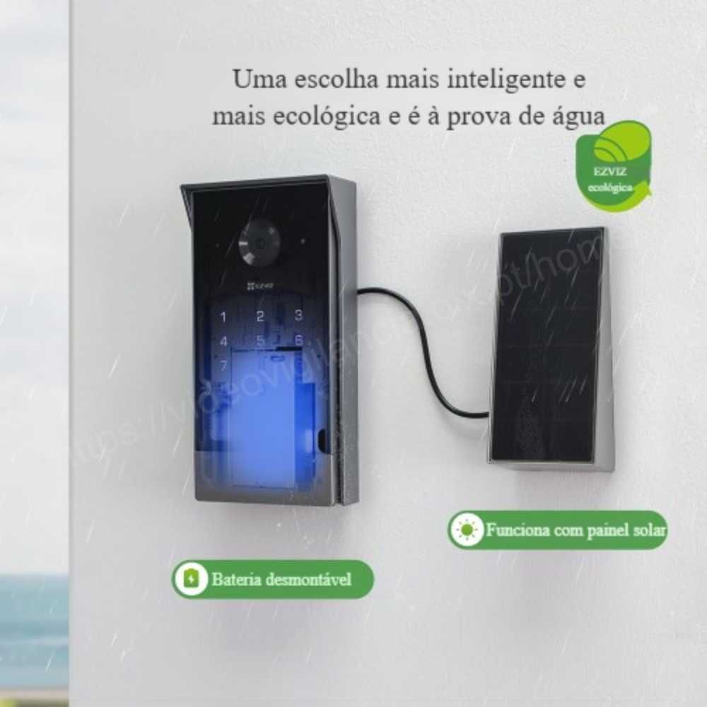 Vídeo porteiro‼️S/ fios‼️WiFi‼️Vídeo chamada e controlo pelo telemóvel