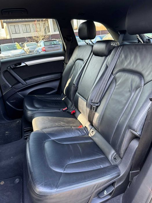 Салон сидіння сідушки комплект сидінь Audi q7 4L 2005-2015 sline шкіра