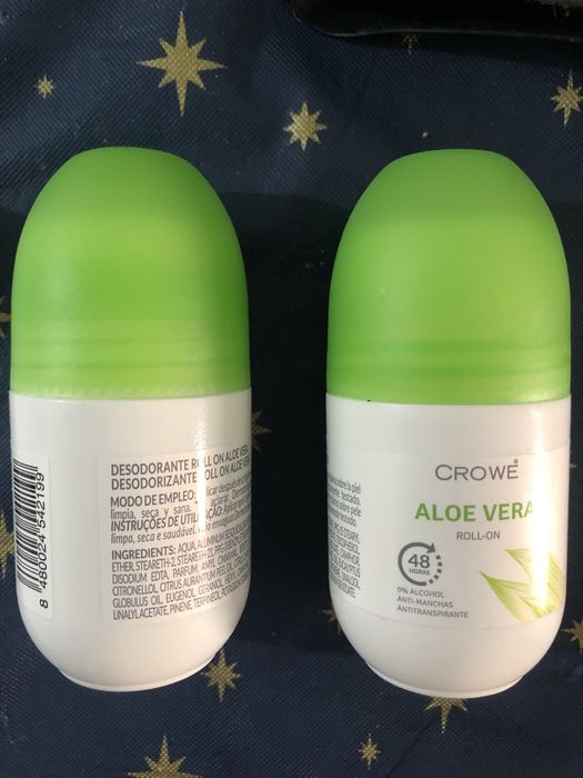 Шариковый дезодорант. Áloe Vera. Испания