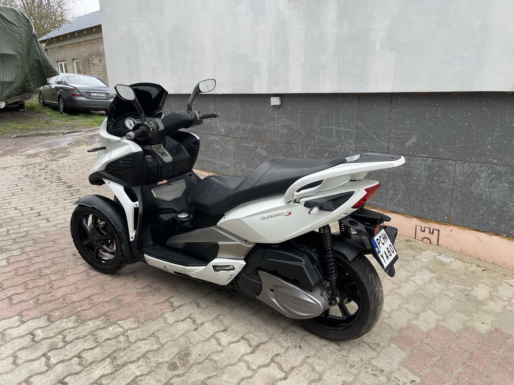 Quadro 350 skuter 3 kolowy , na kat. B