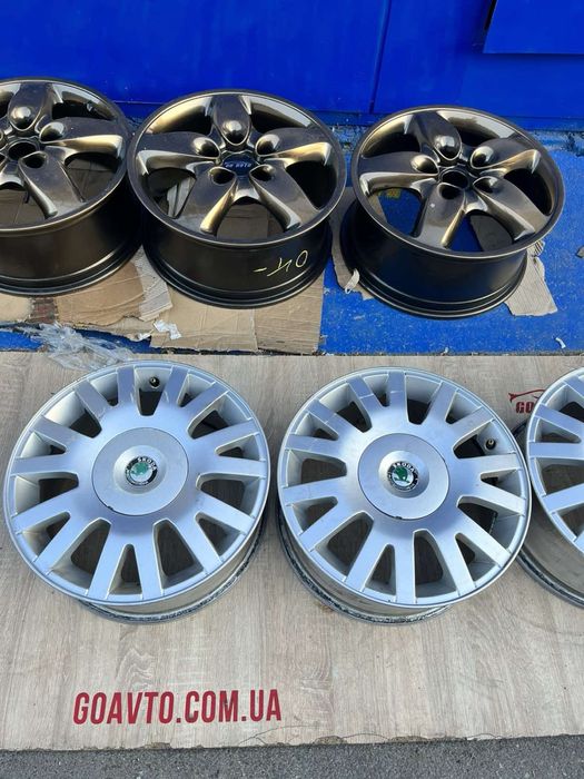 Goauto диски Skoda Superb 1 5/112 r16 et37 7j dia57,1 як нові київ