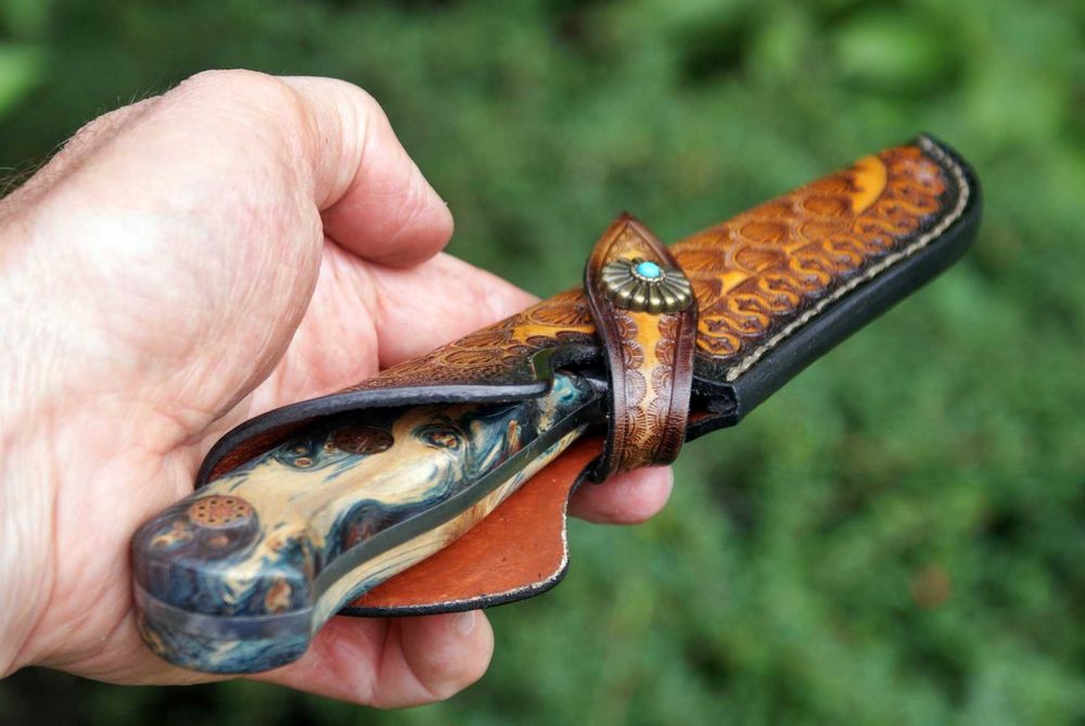 Nóż Böker stal proszkowa CPM-3V Solingen 63 HRC