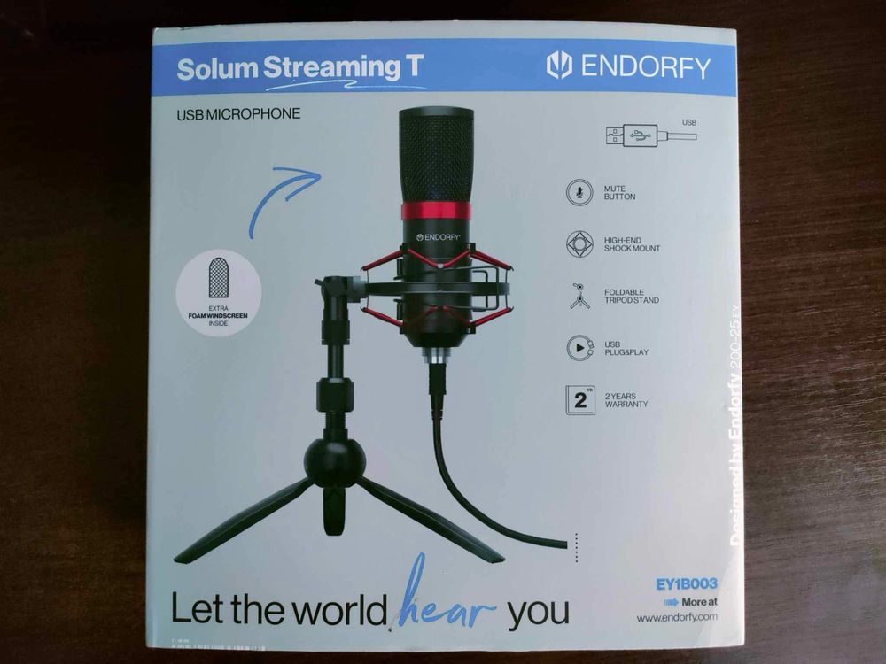 Mikrofon Endorfy Solum Streaming T NOWY