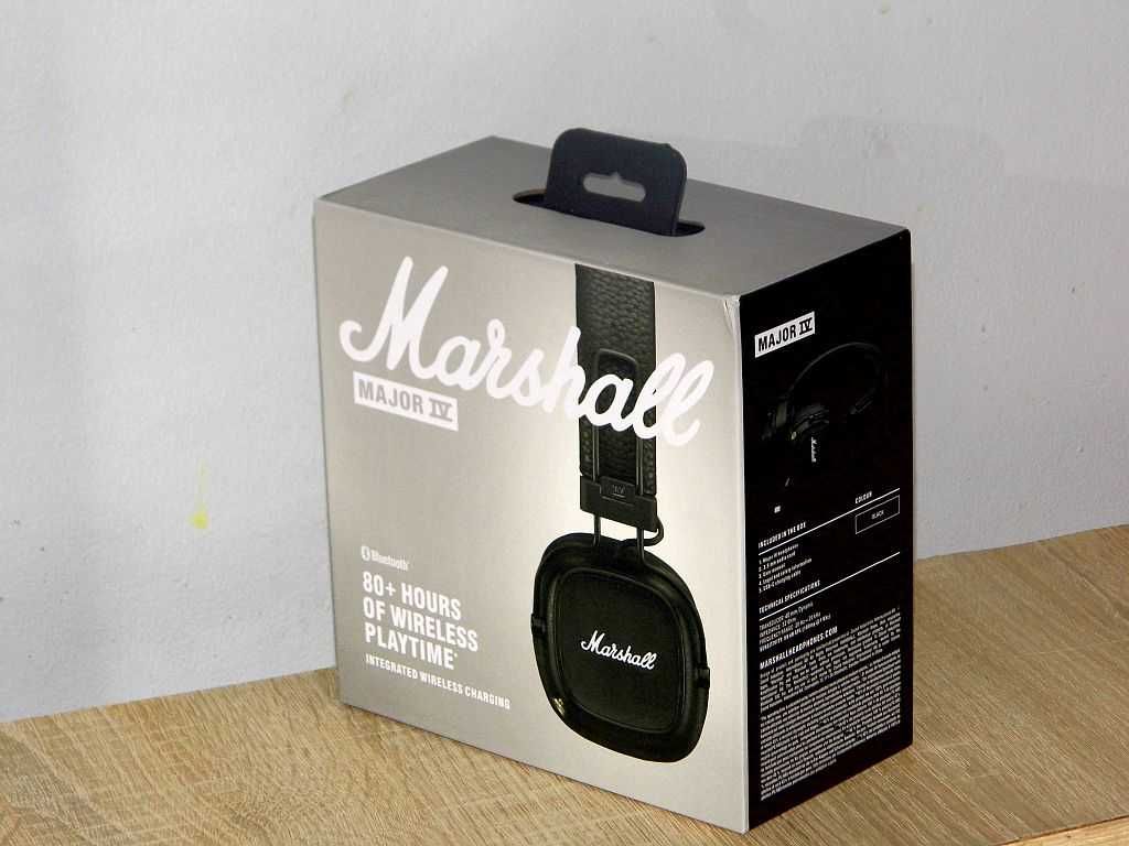 Nowe bezprzewodowe słuchawki Marshall Major IV Bluetooth