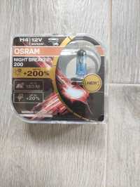 Автолампи Osram H4 Night Breaker+200