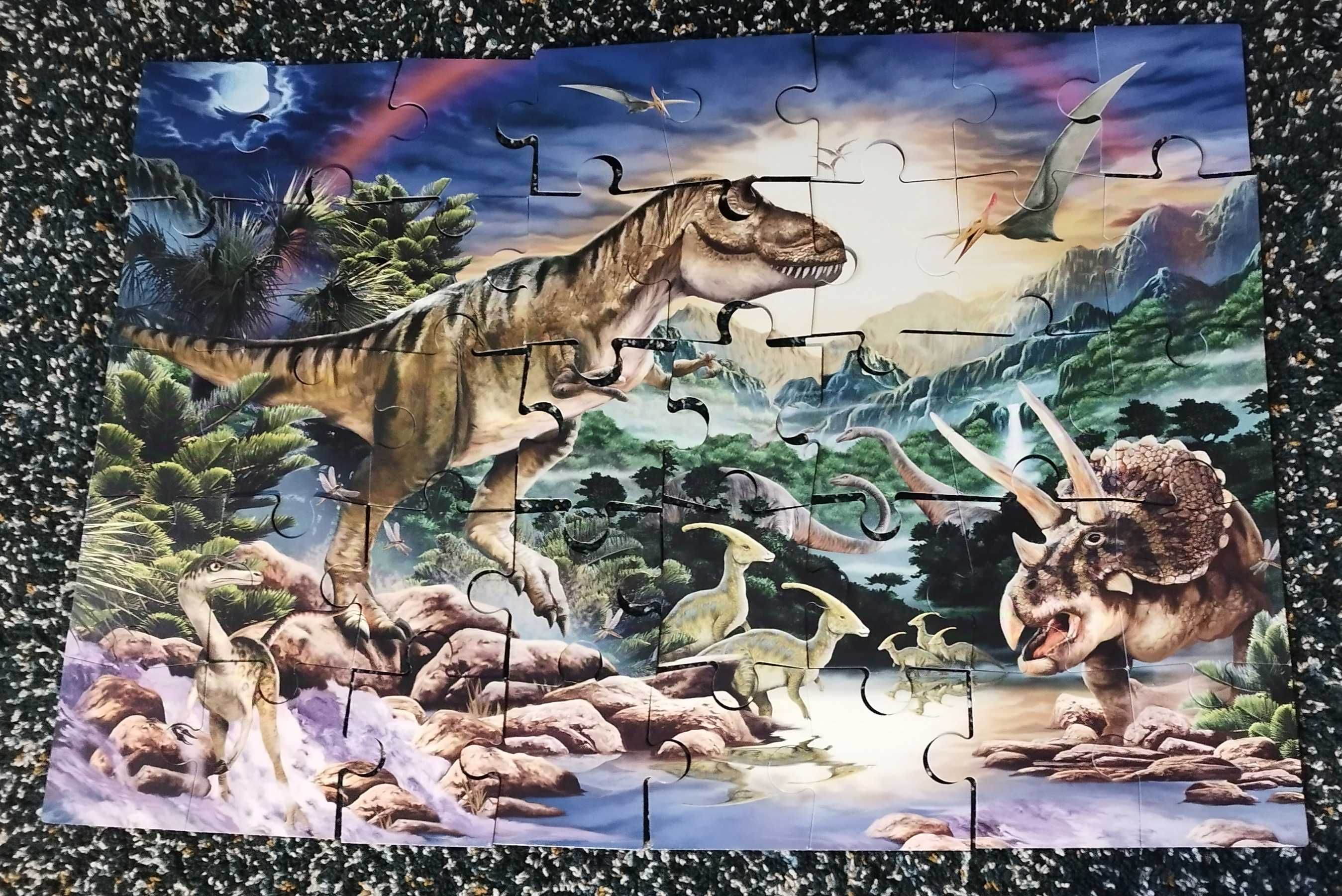 Puzzle Dinozaury