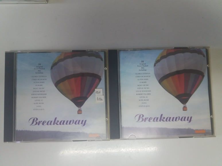 Música Romântica - Breakaway (4xCD, Comp) Various