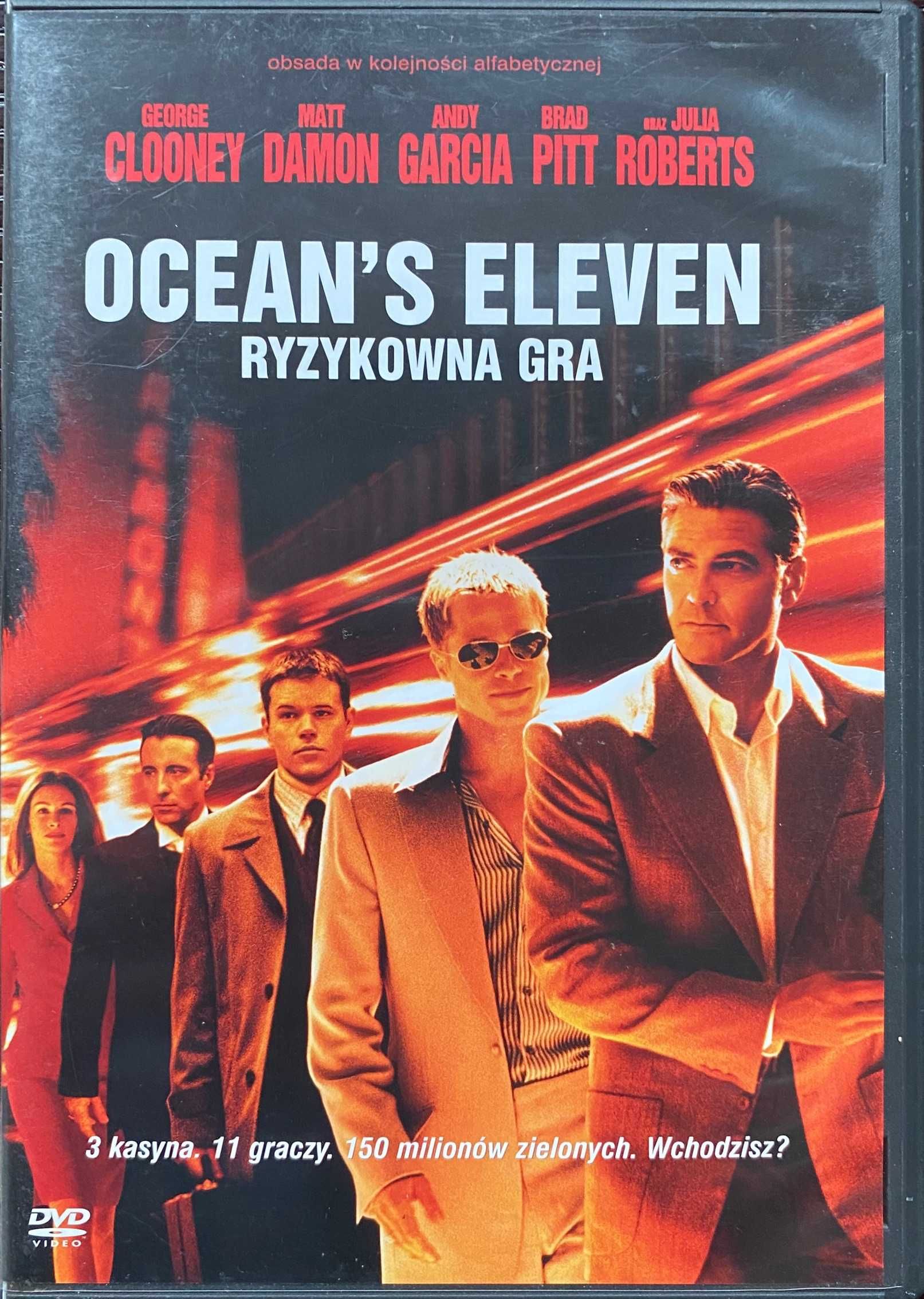 Film DVD Ocean's Eleven Ryzykowna Gra George Clooney