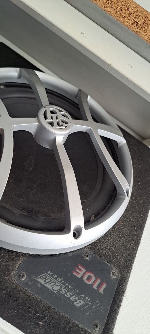 Subwoffer DLS 350W RMS para carro