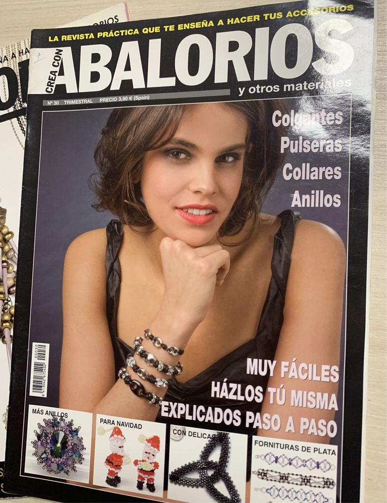 Revistas crea con abalorios - toturiais para fazer bijuteria