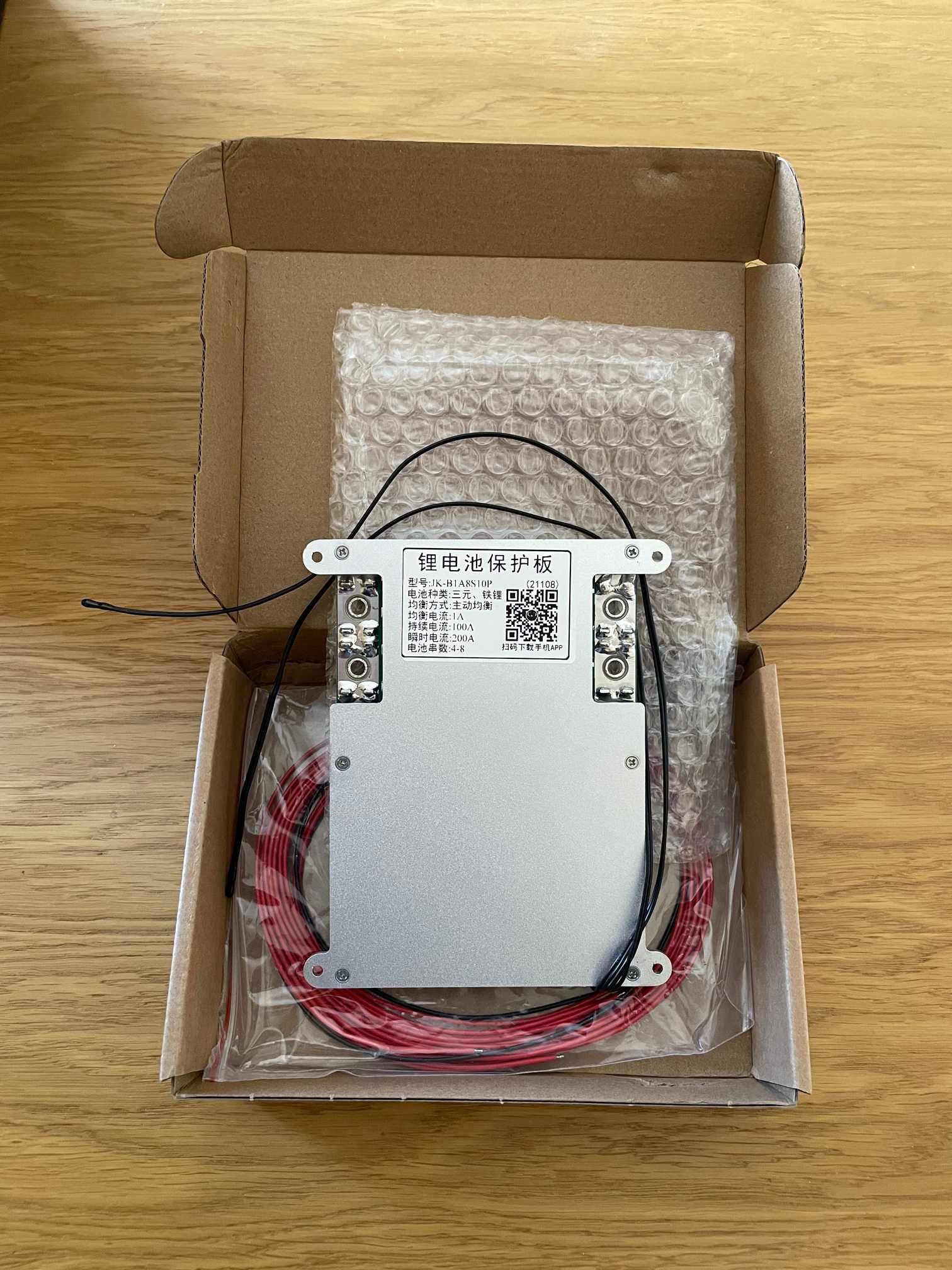 BMS Smart BMS JIKONG JK-BD1A8S10P 100A Смарт Бмс