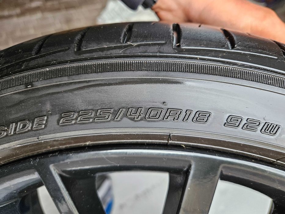 Alufelgi R18, 5×112, jak nowe
