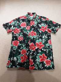 Letnia bawełniana koszula hawajska - S
