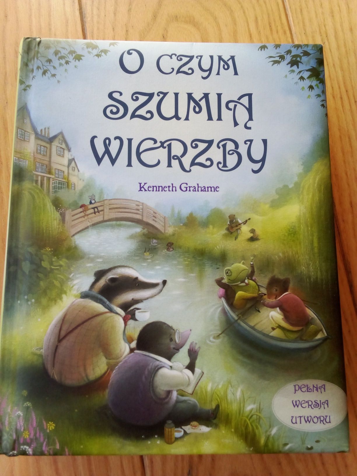 Książka O czym szumią wierzby Kenneth Grahame twarda oprawa