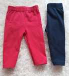 Lote 2 leggings 3-6 meses
