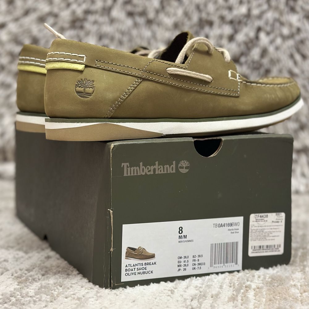Timberland Atlantis Break топсайдери мокасини тимберленд туфлі