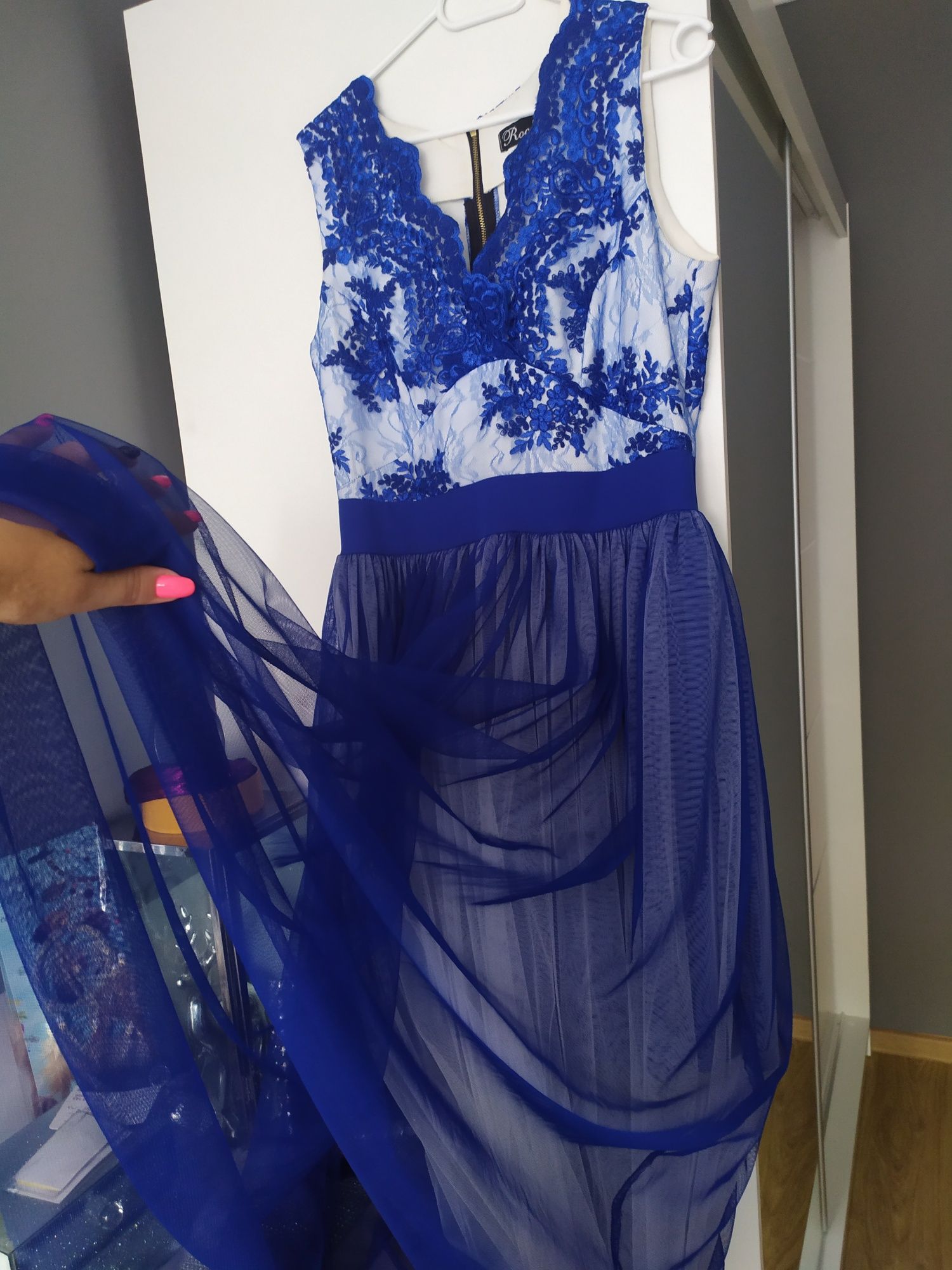 Suknia maxi wizytowa