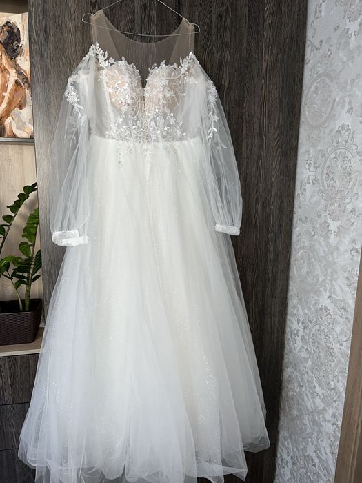 Весільна сукня 48-52 розмір