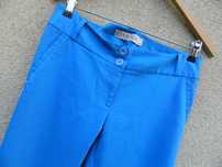 Lavinia * cygaretki * royal blue niebieskie spodnie 40 BIUROWE