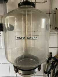 Zbiornik szklany AlFA-LAVAL