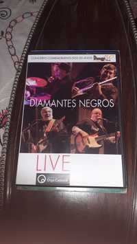 Diamantes Negros Live duplo DVD rock português beatles