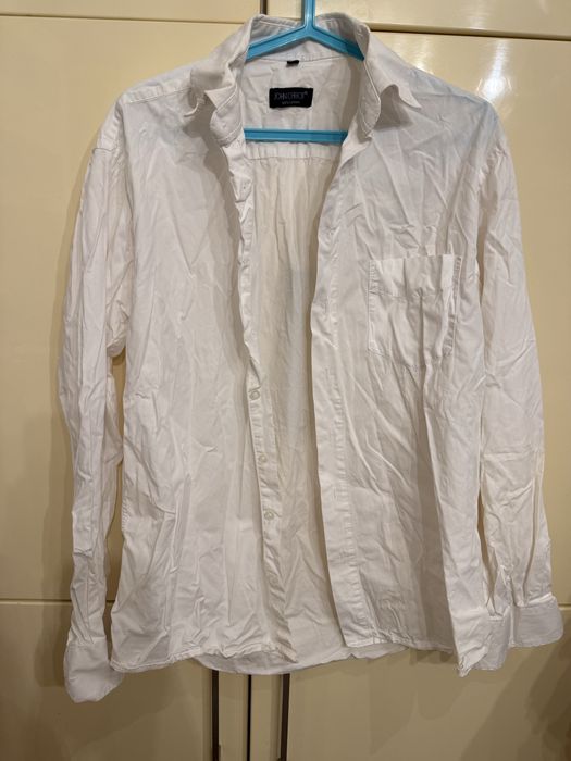 Biała koszula, rozmiar 41/42, używana, w idealnym stanie