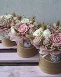 Flower Candle Box z świeczek sojowych | duży box