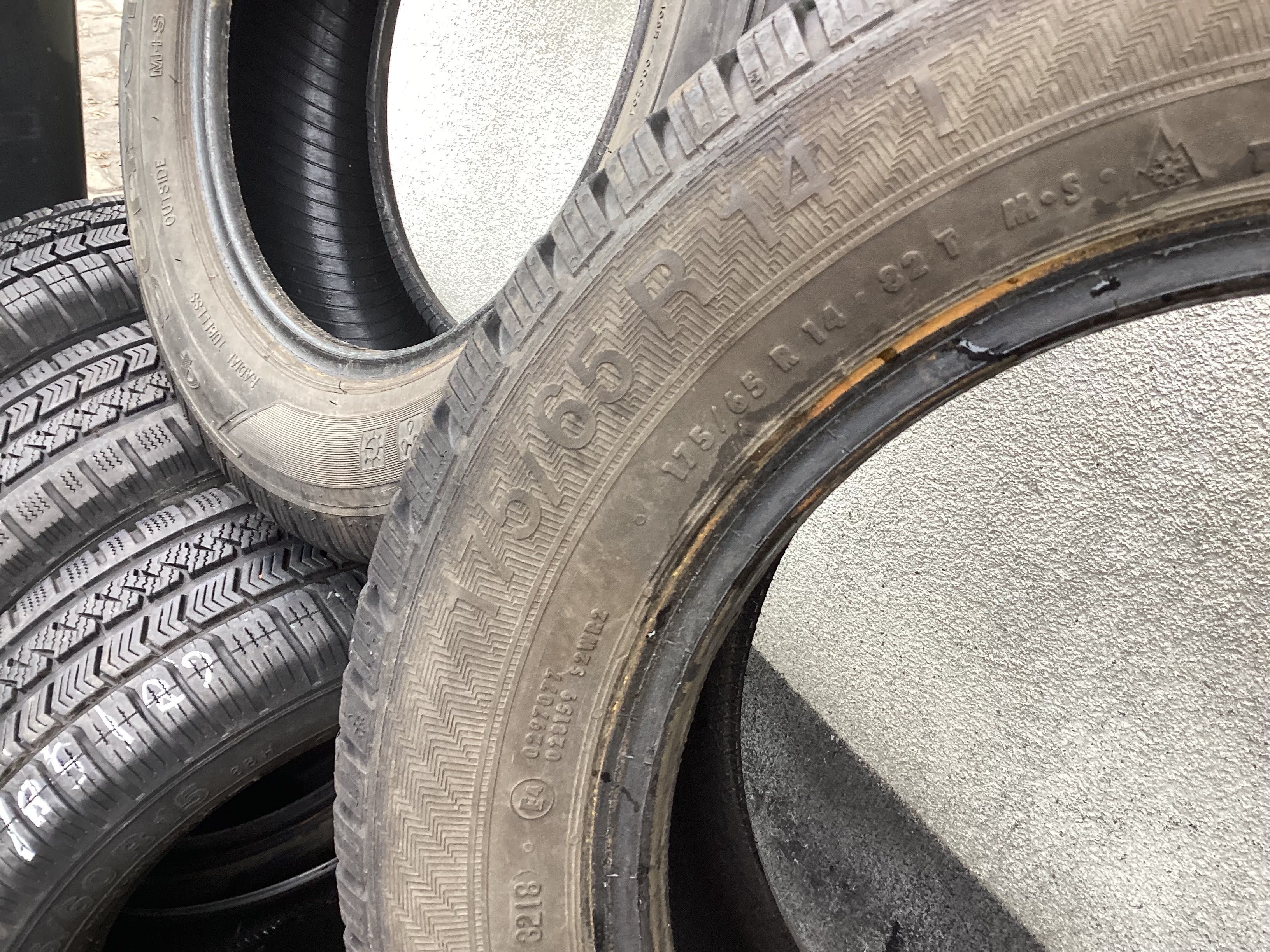 GISLAVED 175/65r14 2szt opony zima zimowe   6.5mm 2018r