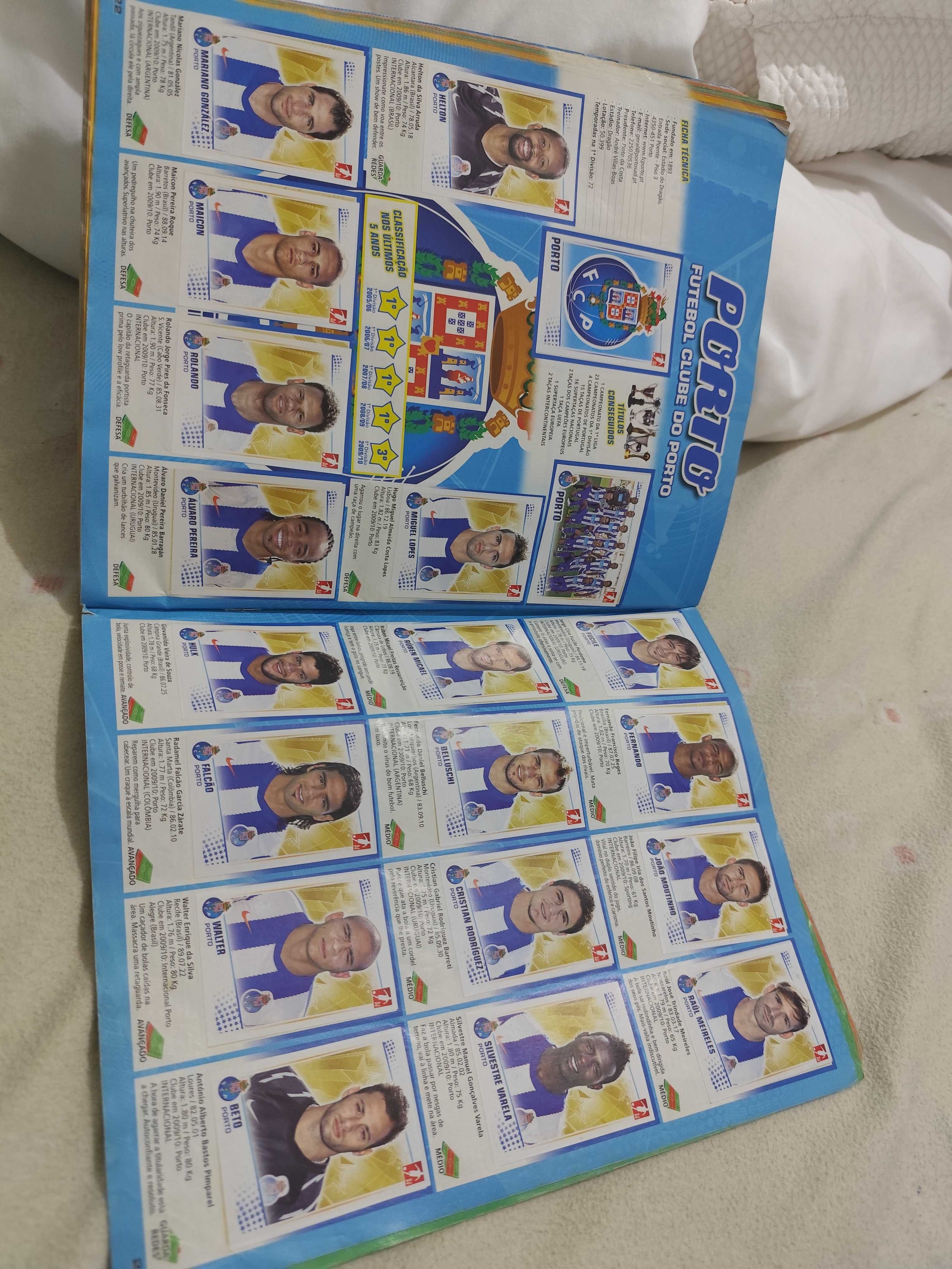 Futebol 2010/11 campeonato português da Panini