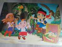 Puzzle gigant od 3lat Jake i piraci 84x58cm