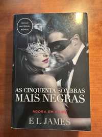 Livro As Cinquenta Sombras Mais Negras